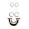 Thrifco Plumbing 22 Gauge 1-1/2 Inch x 1-1/2 Inch Chrome Plated Brass Tubular Lo 9411016 - alternate 1
